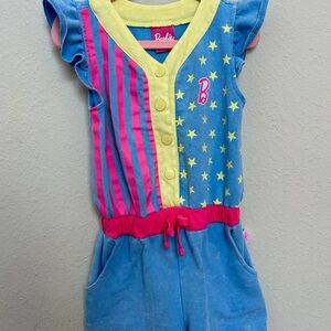 Barbie Blue and Pink Star Romper